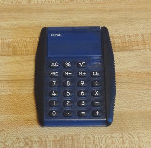 Royal PS2 - Pop & Stand 8 Digit Calculator - Gently Used