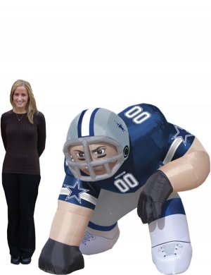 7' NFL Dallas Cowboys Rowdy Mascot by Gemmy Inflatable SKU#511650