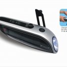 XLN-811B Crank Dynamo Solar Flashlight with Mobilephone Charger & Radio