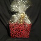 Pink Leopard Gift Basket