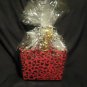 Pink Leopard Gift Basket