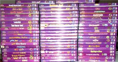 BARNEY & FRIENDS Lot of 59 DVD 100+ Episodes NEW!