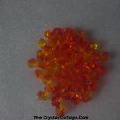 (20) Swarovski 4mm Bicone Crystal Beads~ Fire Opal~