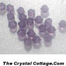 (20) Swarovski 4mm Bicone Crystal Beads~ Lilac~