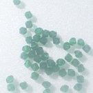 (20) Swarovski 4mm Bicone Crystal Beads~ Medium Emerald~