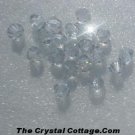 (20) Swarovski 4mm Bicone Crystal Beads~ Shadow Crystal~