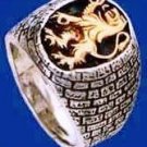 Silver Lion of Judah with 18K Lion