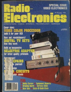 Radio Electronics Dec. 1983 Technology Video Stereo