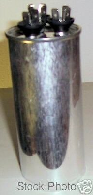 NEW!! Dual Motor Run Capacitor 60+5mf 440volt Round