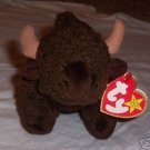 Roam the Bison TY Beanie Babies  Collectible