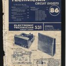 Electronic Circuit Digest Oct.1959 Sony Sylvania True++