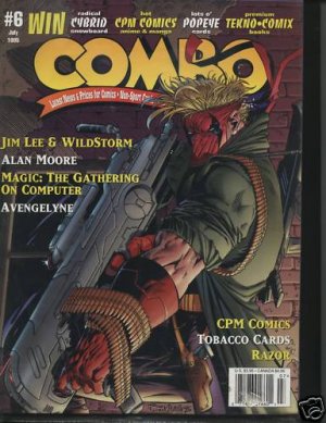 Combo Magazine July 1995Jim Lee WildStorm Magic Tobacco