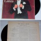 The Great Caruso Lanza Music Album LP 33