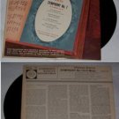 Brahms Symphony No 1 in C Minor Music Album LP 33