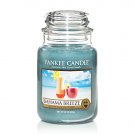 YANKEE CANDLE BAHAMA BREEZE 22 OZ GLASS JAR