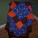 Scalloped Baby Boy Rag Quilt
