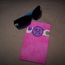 Monogramed Child's Sunglass Case/w FREE Sunglasses