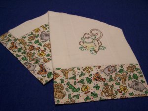 Monkey Burp Cloth