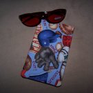 Child Baseball Sungass Case/w FREE Sunglasses