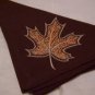 Brown Leaf Napkins