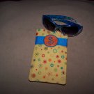 Monogrammed Child's Sunglass Case/w FREE Sunglasses