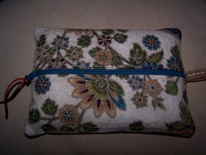 Large Quilted Zipper Pouch