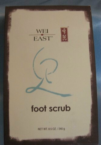 WEI EAST FOOT SCRUB with Green Tea Peppermint Sea Salt