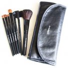 7 Pcs Brush Makeup Cosmetic Brushes Set Kit with Case