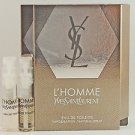 2 L'Homme YSL by Yves Saint Laurent for Men EDT Sample 0.05 oz