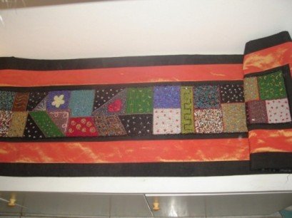 Beaded table runner