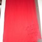 Red chiffon scarf