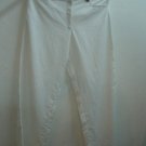 Linen pants in white