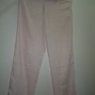 Linen pants in light pink