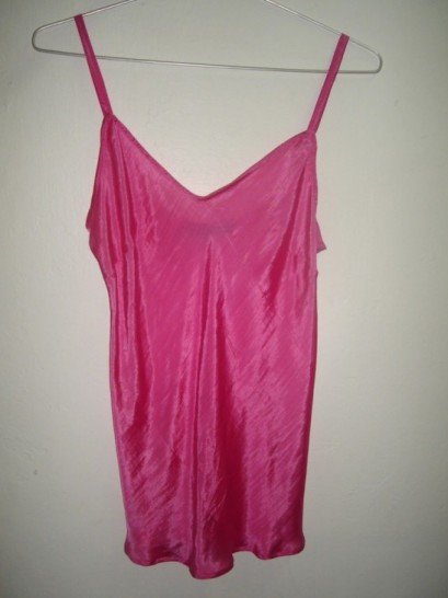 Pink camisole