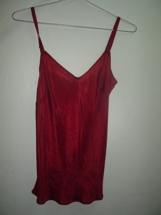 Red camisole