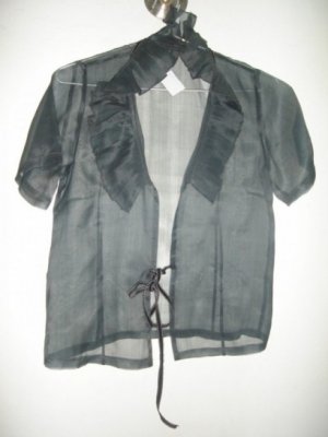 Dark grey pleated