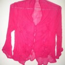 Pink chiffon blouse