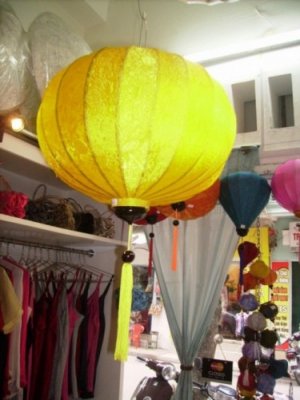 Silk lantern with 55cm dimension