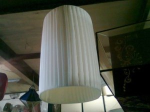 Pleated lamp