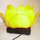 Silk lotus lamp