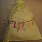 Lingerie bag in cotton