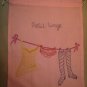 Lingerie bag in cotton