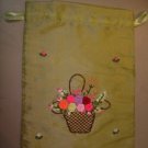 Lingerie bag in taffeta