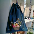 Lingerie bag in taffeta