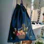 Lingerie bag in taffeta