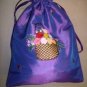 Lingerie bag in taffeta