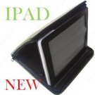 Leather Case Bag Stand Book with zipper for Apple iPad