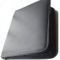 Leather Case Bag Stand Book with zipper for Apple iPad