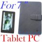 Rubber Hold Leather Case Cover for 7 inch Tablet PC M002