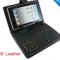 Leather Case with Keyboard for 8 inch MID Tablet PC SG